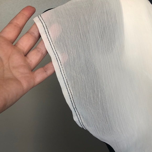 Oversized silk screen effect tee solid black back - Picture 4 of 7